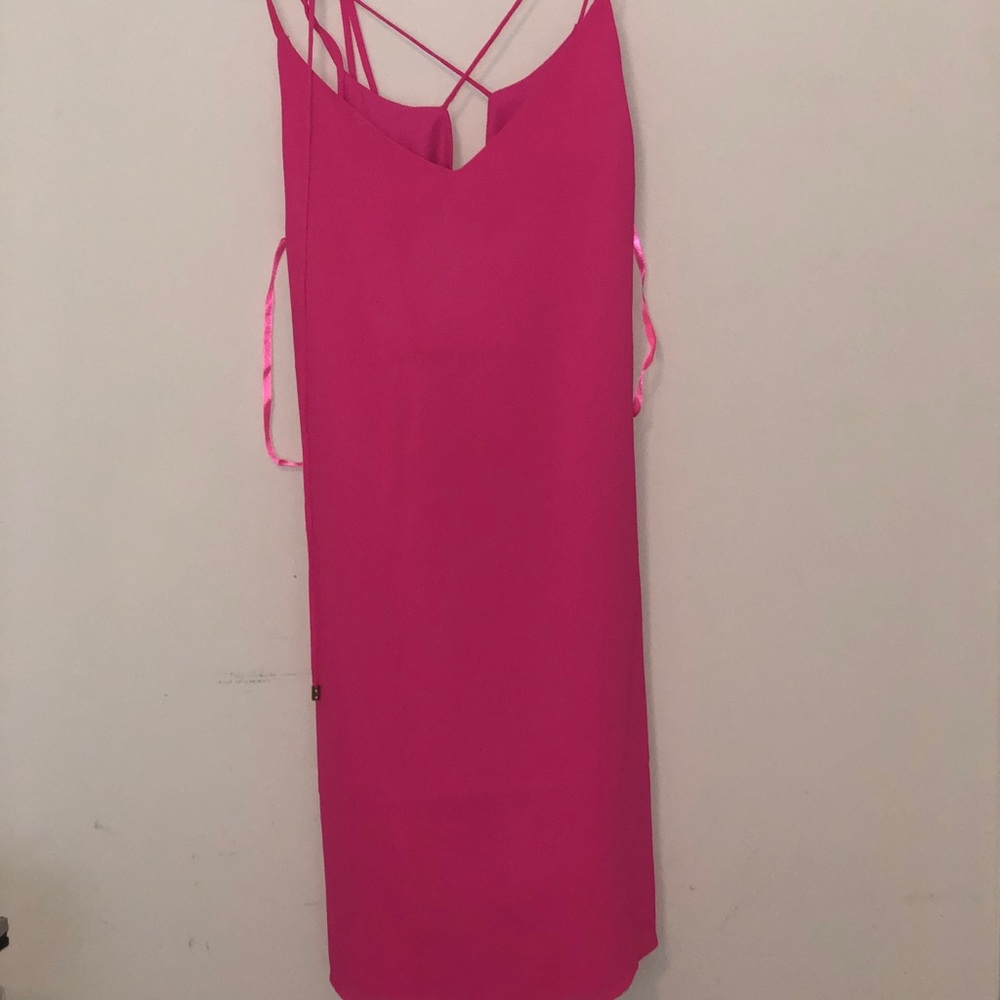 hot pink dress
